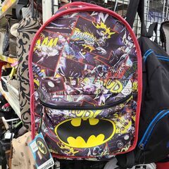J7030　バットマン　リバーシブルリュック　簡易クリーニング済...