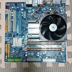 組み直しました。ﾏｻﾞｰﾎﾞｰﾄ GA-EG45M-UD2H+Q...