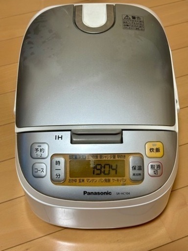 【激安】パナソニック　炊飯器(SR-HC104)