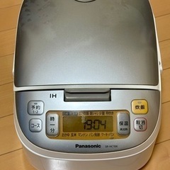 【激安】パナソニック　炊飯器(SR-HC104)