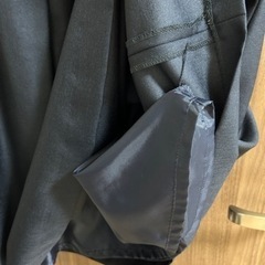 フォールワンピース　ネイビー　半袖の画像