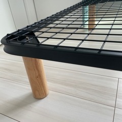 商談中 家具 ベッド シングルベッドの画像