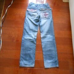 中古　ジーンズ　silver moon  W63くらいの画像