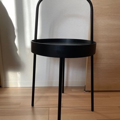 IKEA BURVIK ブールヴィーク サイドテーブル　ブラック...