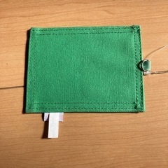 新品　パスケース　グリーンの画像