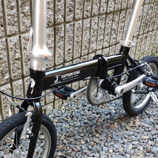 ほぼ新品　キャプテンスタッグ　リライト14　折りたたみ自転車　14インチ