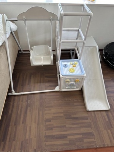 【取引中】マイファースト　ジャングルジム  ロングスロープ　ブランコ　滑り台