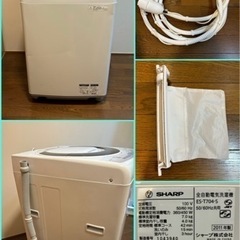 シャープ・全自動洗濯機・動作OK