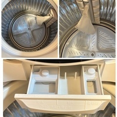シャープ・全自動洗濯機・動作OKの画像