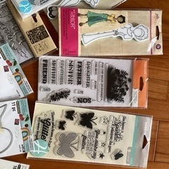 クリアスタンプ☆ステンシル☆カッティングダイの画像