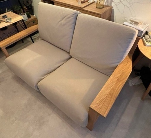 無印良品 ソファ 2シーター