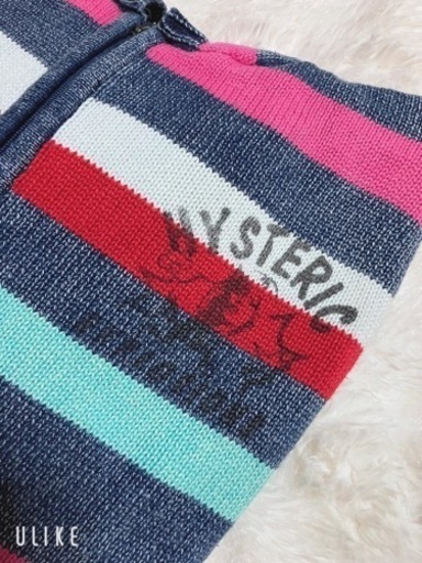 HYSTERIC GLAMOUR ニットカーディガン。ヒステリックグラマー