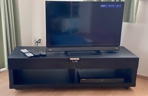 テレビ　テレビボード　DVDデッキまとめて