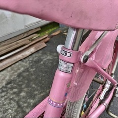 【決まりました】【値下げしました】補助輪付き　18号　子供用自転車　の画像