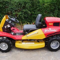 中古 草刈り機 筑水キャニコム CNX2202(Hey masao) 4WD 未使用車 乗用草刈機の画像