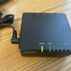 LANハブ　5ポート　未使用の画像