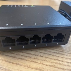 LANハブ　5ポート　未使用の画像
