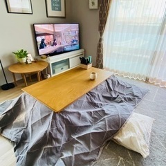 METTE(メッテ) こたつテーブル W1200  unico の画像