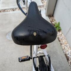 ルノー　折りたたみ自転車　パンク　AL207の画像