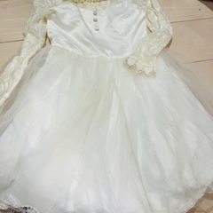 ホワイトドレス　140