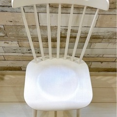 ダイニングチェア 白