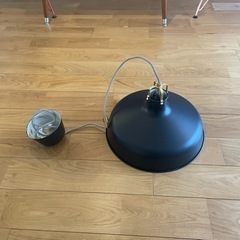 【無料】IKEA ランプシェード + 調光LED電球　　
