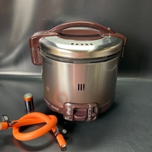 リンナイ LPガス炊飯器 こがまる 3合 2022年製 美品
