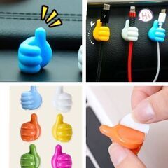 ウォールフックコードホルダー2個セット（新品）の画像