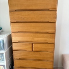【6/18午後引取り】衣装タンス。美品です