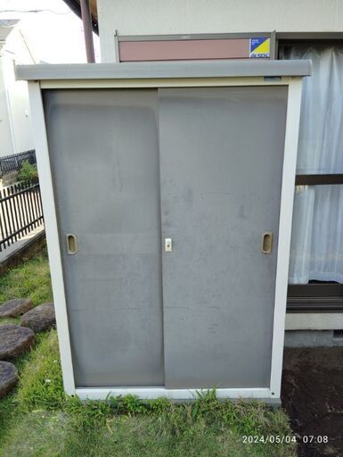 イナバ物置　ビニトップシリーズの物置　海老名市より