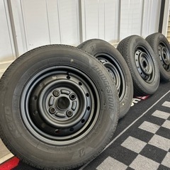 2022年製 145/80R12 LT　ブリヂストン　8部山　軽...