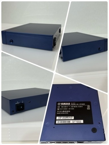 〔美品〕YAMAHA RTX830 ギガアクセス VPNルータ