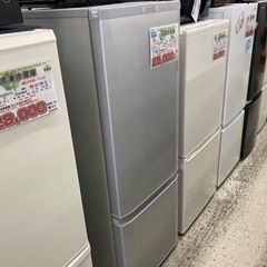 【愛品館江戸川店】保証充実 三菱 2020年製 168L　2ドア冷凍冷蔵庫 MR-P17E-S
