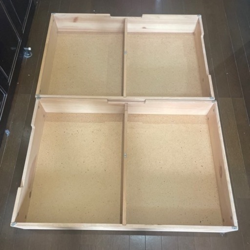 無印良品　ベッド下収納　2個