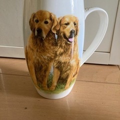 【差し上げます】ゴールデンレトリーバービアマグ
