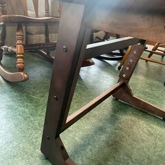DCM 高さを変えられる小机 テーブル 学習机 天然木 コンパクト PCデスク 札幌 東区 の画像