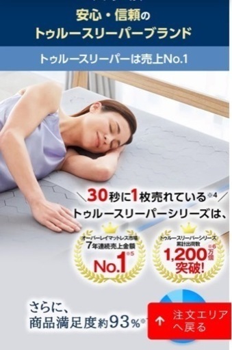 クィーンサイズ　トゥルースリーパー