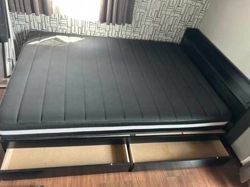 【決まりました。お問い合わせ中止】ダブルベッド