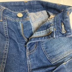 女児140 デニムショートパンツの画像