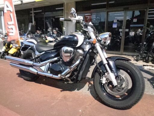 NO.5053 ブルバード４００ 　ＶＫ５７Ａ　水冷４サイクルＶツインエンジン　サイドバック付き　ブラック＆ホワイト　☆彡