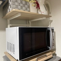 なんでも置けて便利！冷蔵庫上ラック 電子レンジラック