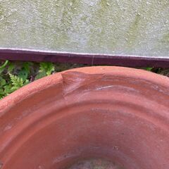 素焼き 植木鉢　直径30cm　イタリア製の画像