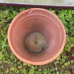 素焼き 植木鉢　直径30cm　イタリア製の画像