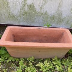 素焼き　植木鉢　プランター