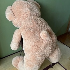 大きなクマのぬいぐるみの画像