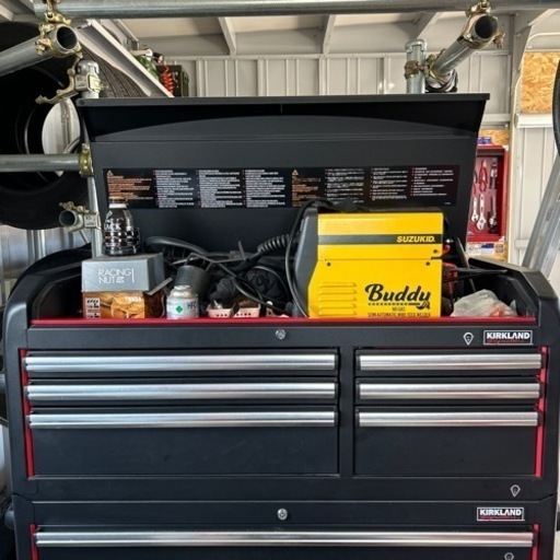 美品　カークランド　43インチ　 ツールキャビネット  大型　ガレージ内で使用です　パワーゲート車での配達も可能です