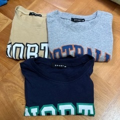 140センチ　半袖Tシャツ３枚セット
