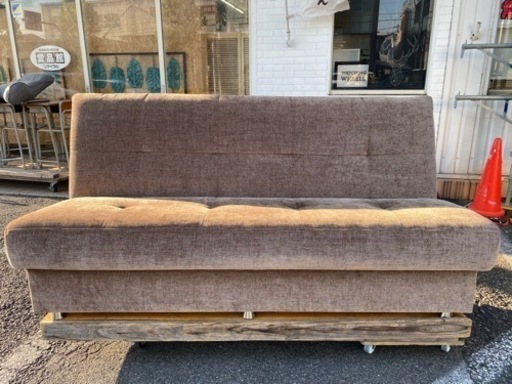 【愛品館 江戸川店 ソファ】France Bed（フランスベッド）座面下収納付き ソファベッド ID:156-019740-007