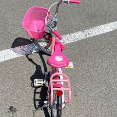 ブリヂストン ジュニアサイクル ハローキティ 12インチ 自転車の画像