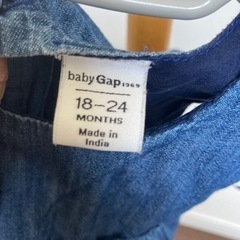 ベビーギャップ　　GAP  ワンピース　　90くらいの画像